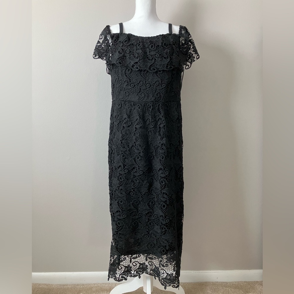 Women’s City Chic dress, black, 14